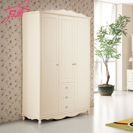 实木衣柜衣橱自由组合大衣柜简易衣柜宜家整体衣柜三门衣柜特价