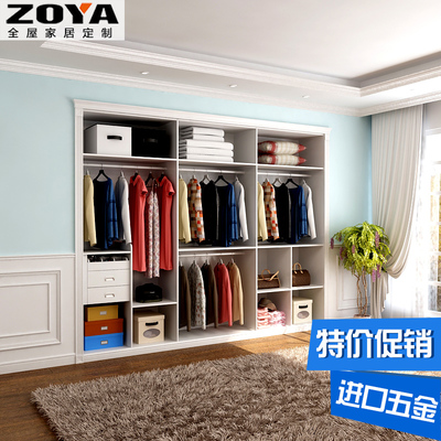 中雅欧式4门整体橡木衣柜XPBK01 典雅设计与实用收纳的完美结合